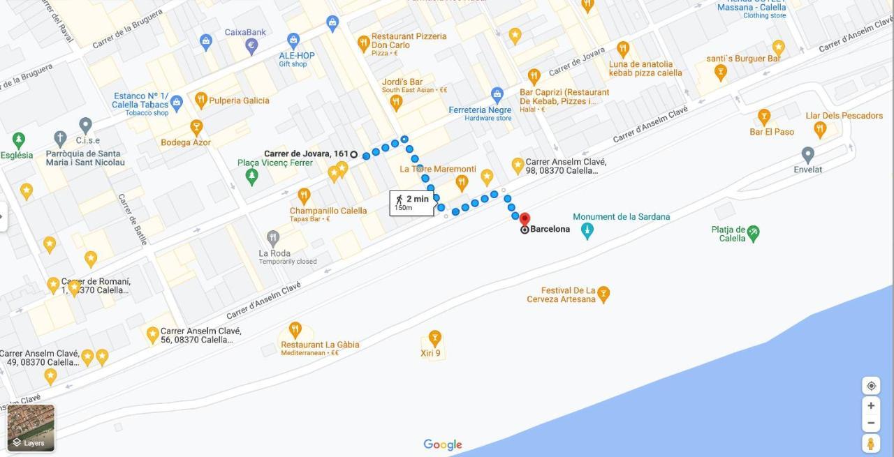 Can Martinez Calella Beach Boutique Apartment Экстерьер фото